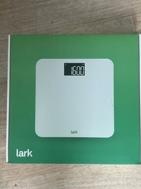 LARK Cellular Body Scale – Digital Smart Weight Scale – White – Model LK-GBS-210